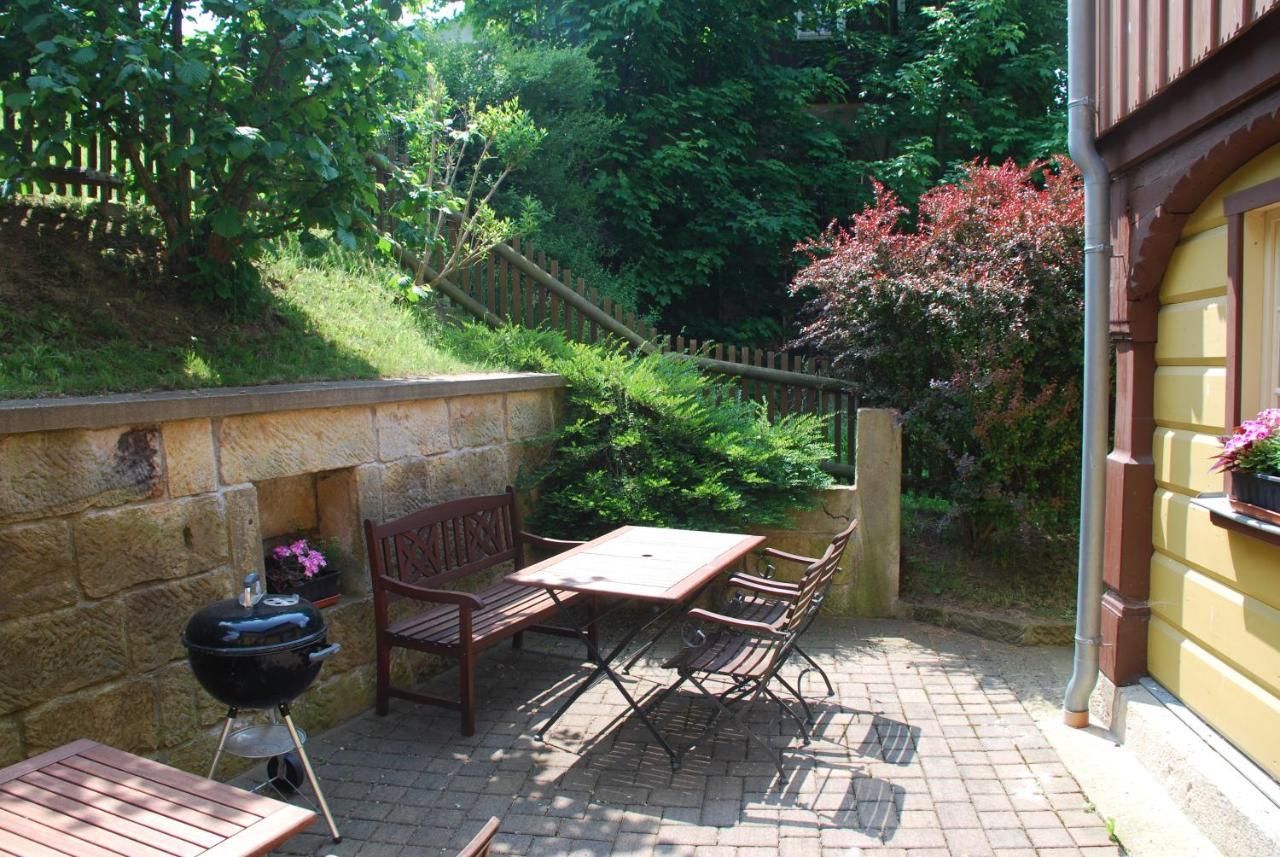 Fh Am Osterbrunnen Hotel Hinterhermsdorf Ngoại thất bức ảnh